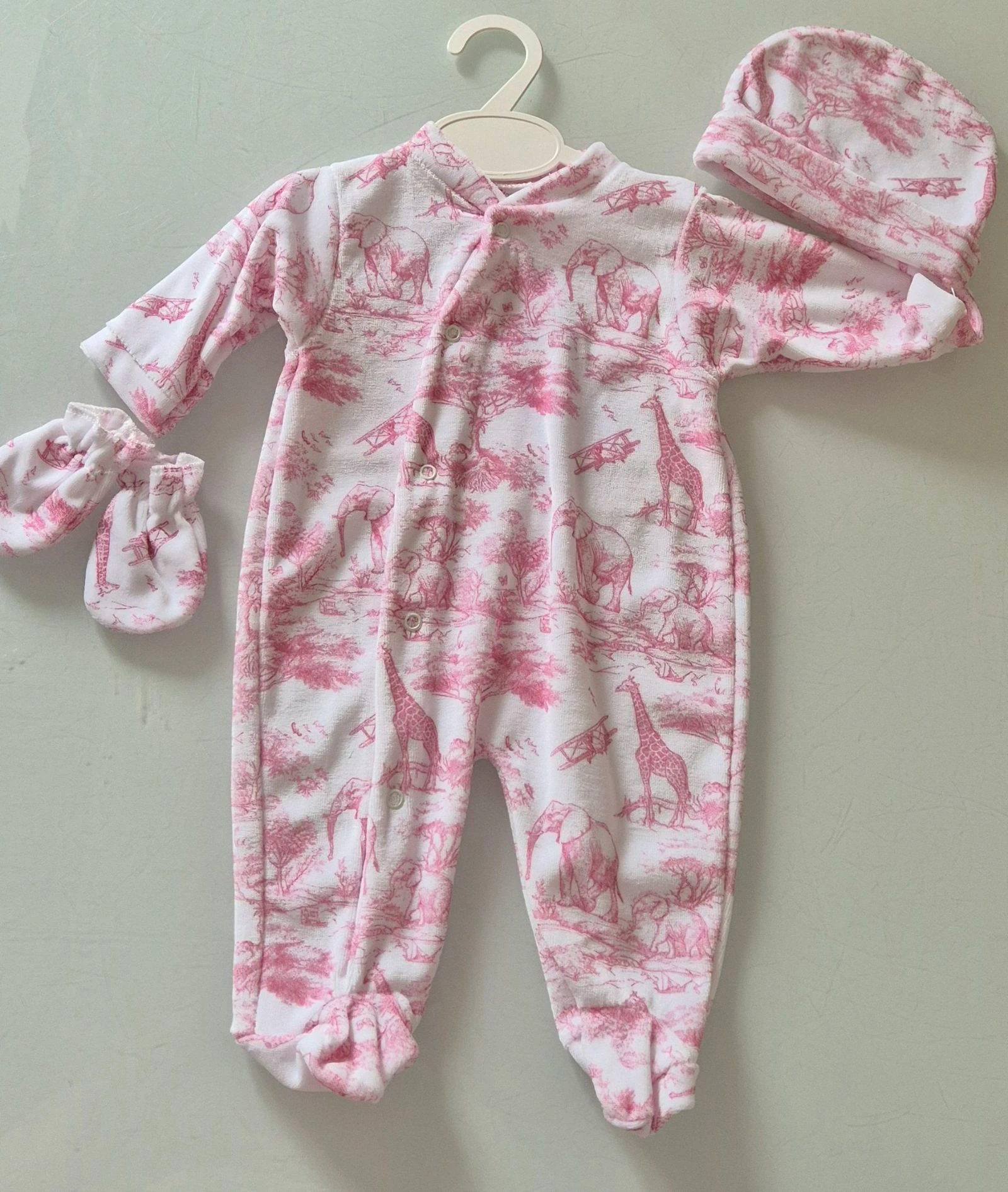 Ensemble naissance rose savane 